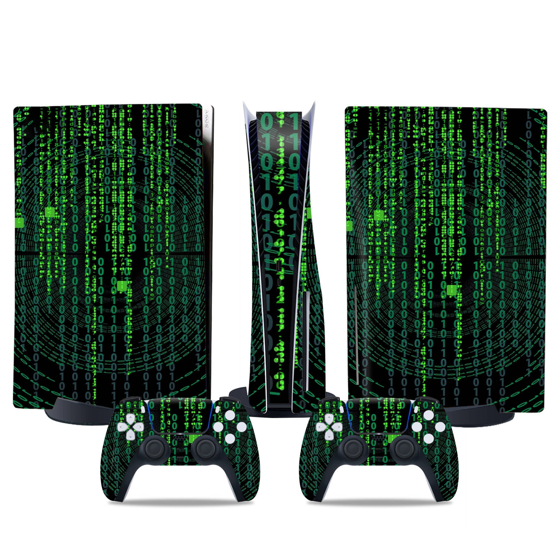 Genérico - Cubiertas De Pegatinas Para Consola Y Controlador De Juego Para Ps5 Edición Disco - Accesorios Protectores De Reemplazo Diy