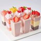 thumbnail image 2 of Vasos de postre, 100 unidades, 90 ml, con tapas y cucharas para fiestas y hogar, 2 of 9