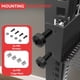 thumbnail image 4 of Estante para rack de servidor Pyle 19" 1U de metal ventilado 7 x 25 cm, 4 of 7