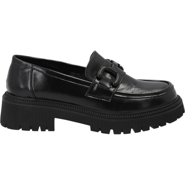 Mocasín Mujer-Negro Adela II Detogni