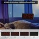 thumbnail image 3 of Reloj digital Peakeep que funciona con pilas y alarma para dormitorios, 3 of 7