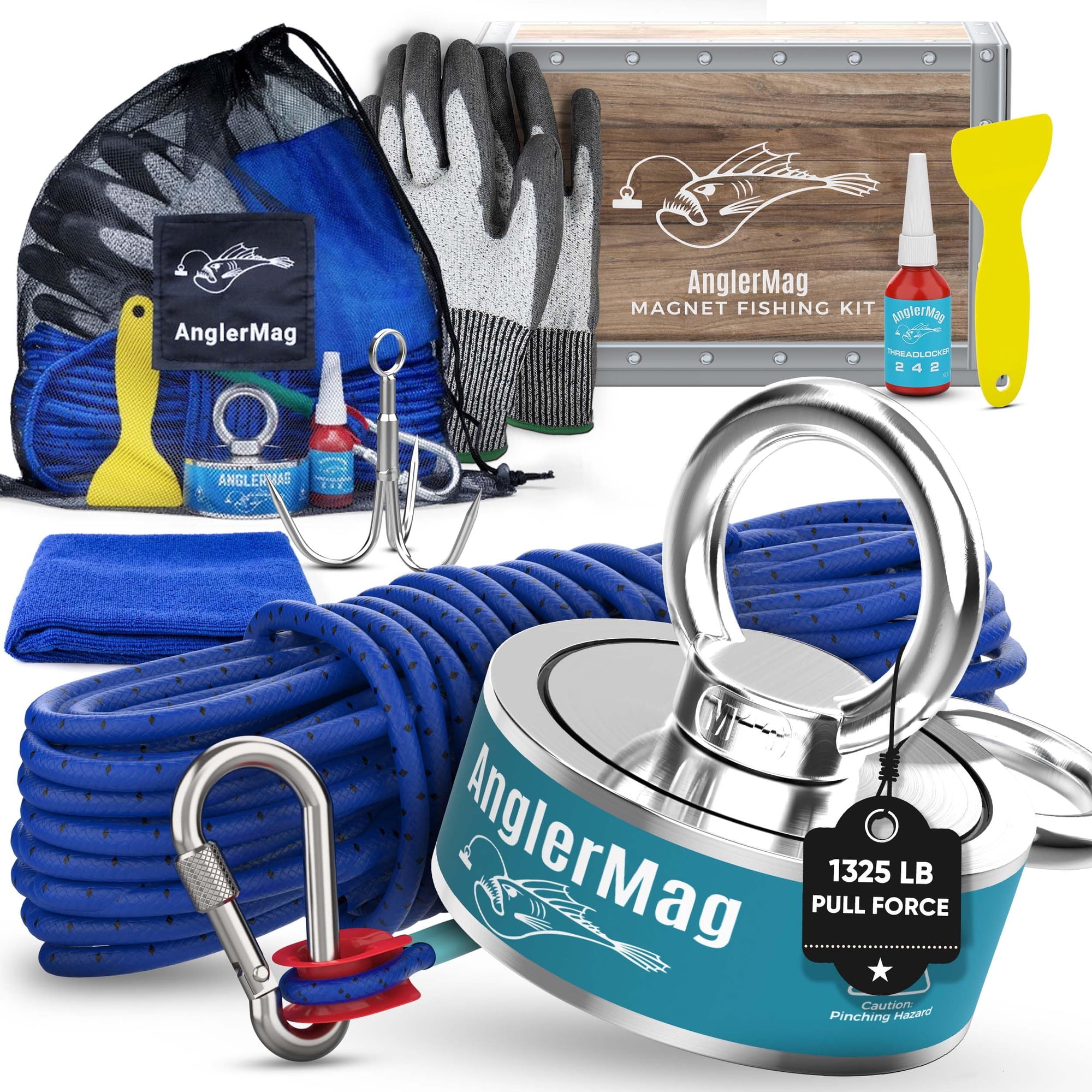Empire Of Electronics - Kit De Pesca Magnético Anglermag 600 Kg