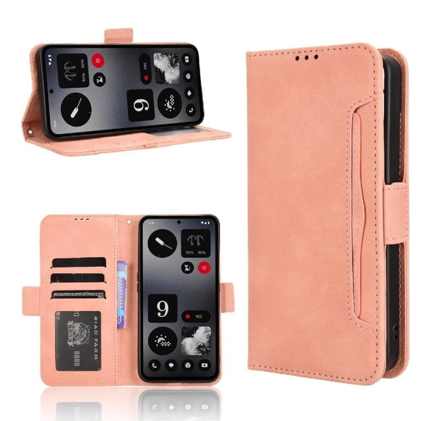 Funda Tipo Billetera FOXDOCK para Nothing CMF Phone 1 – Tapa Flip con Tarjetero