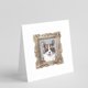 thumbnail image 1 of Tarjetas cuadradas Caroline's Treasures CK8355GC55 8 piezas 12,7 cm, 1 of 3