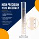 thumbnail image 2 of Cilindro graduado VXT de 100 ml ±1 ml de vidrio borosilicato, 2 of 6