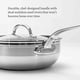 thumbnail image 4 of Sartén Hestan 3,5 L Acero Inoxidable para Inducción, 4 of 8