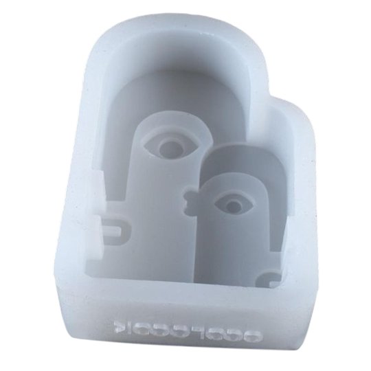 Magideal - Conjunto De Moldes De Silicona Para Decorar Jabones, Diseño Único; Para Hacer Jabones Decorativos, Con Doble Cara; Moldes De Silicona Para