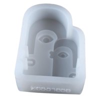 Magideal - Conjunto De Moldes De Silicona Para Decorar Jabones, Diseño Único; Para Hacer Jabones Decorativos, Con Doble Cara; Moldes De Silicona Para