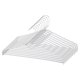 thumbnail image 1 of Percheros de Plástico REGALWOVEN para Trajes de Hombres y Mujeres, Juego de 10 Percheros Planos para Abrigos y Chaquetas Gris Caballero 10, 1 of 5