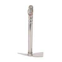 Ioensy - Herramienta Manual De Acero Inoxidable Para Jardín, Herramienta De Cultivo Para Acampar Al Aire Libre, Azada Y Pico Resistentes.