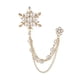 thumbnail image 1 of Copos De Nieve Broche Borla Cadena Regalos Popular Traje Abrigo Broche Para Baile, 1 of 5