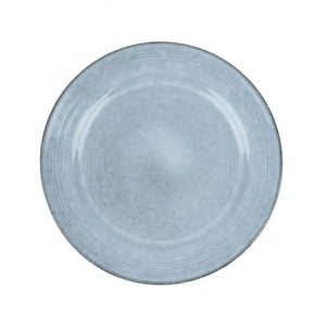 Set 4 Platos Fondo Cerámica 27,4 Cm Amalfi Simplit Azul