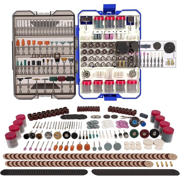HARDELL 618PCS Rotary Tool Accessories Kit for SandPolishE