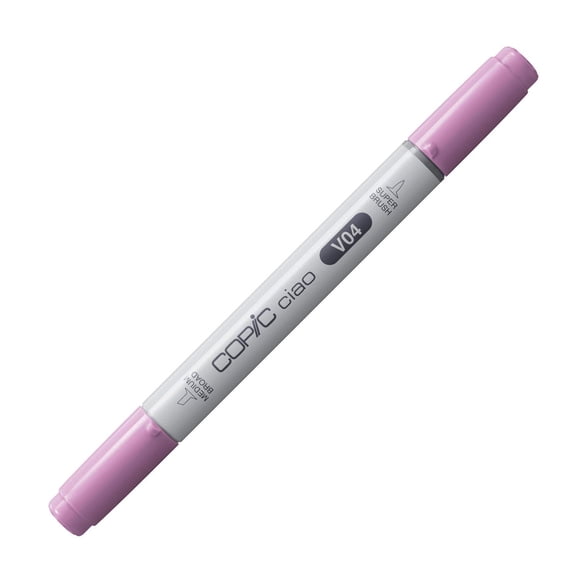 Marcador Copic V04 Ciao Lila con Punta Reemplazable