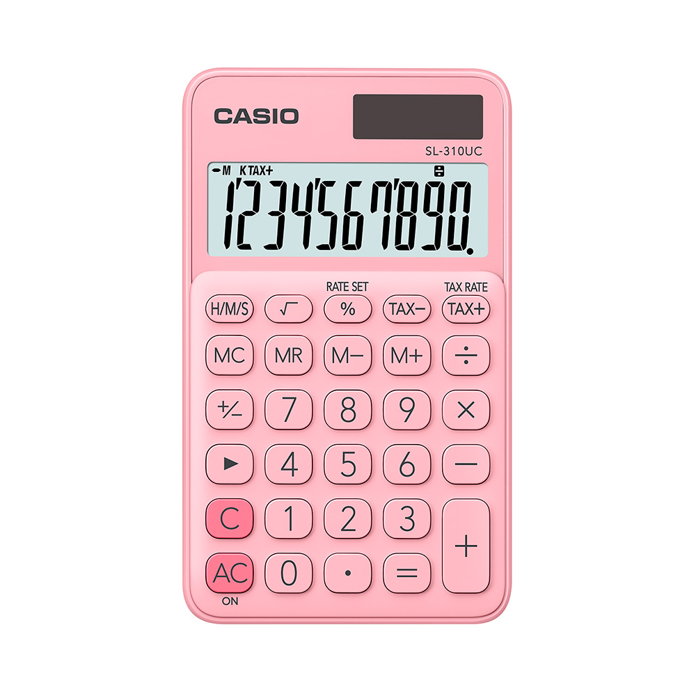 Calculadora Básica Casio Sl-310Uc Rosa