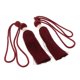 thumbnail image 3 of 1 par colgando bola cortina tieback borlas accesorios de cortina rojo, 3 of 5