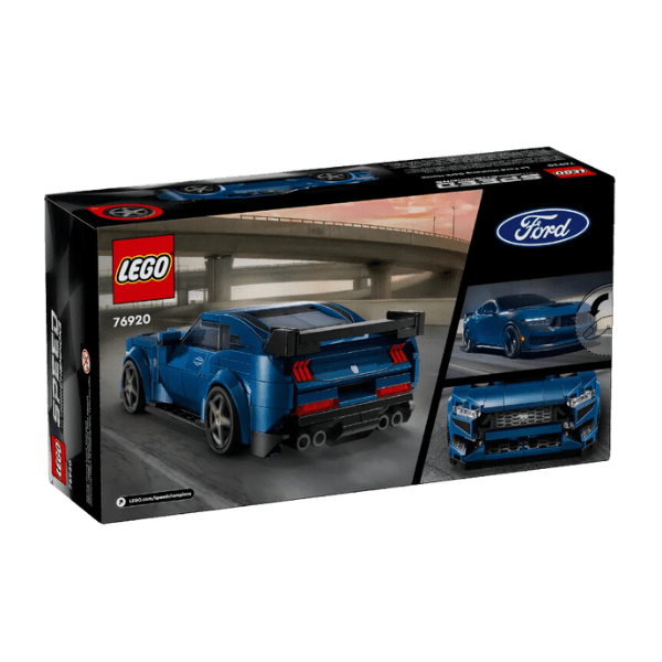 Lego - Bloques De Construcción Deportivo Ford Mustang Dark Horse