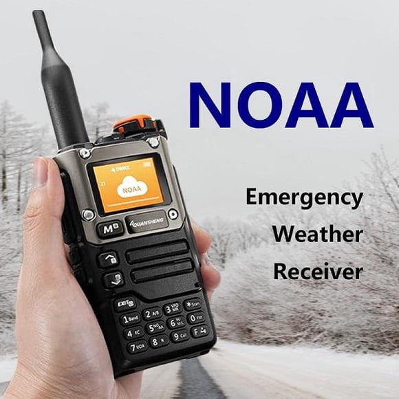 Quansheng UV-K6 Walkie Talkie Dual Band VHF UHF Profissional