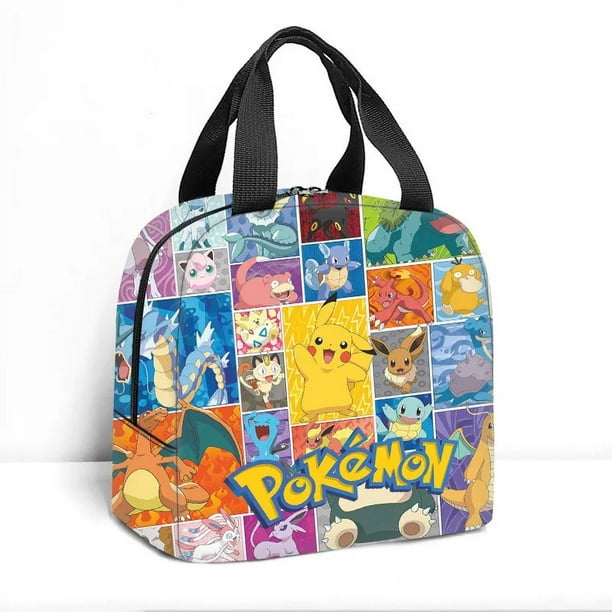 Pikachu PKQ School Bag Primary School Students Trendy Lightweight Boys and Girls Children's School Bag Anime kawaii Mochila