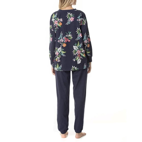 Conjunto Pijama Algodón Floreado Lady Genny