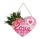 thumbnail image 1 of Letrero Colgante De Madera, Decoración Del Día De San Valentín, Forma De Corazón Para Pared De Festival, Estilo A, 1 of 5