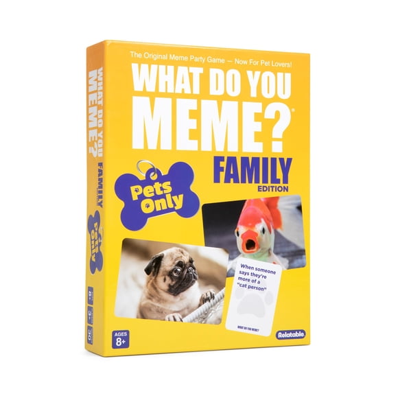 Juego WHAT DO YOU MEME? Family Pets Only Edition