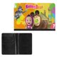 thumbnail image 2 of Masha y el Oso Porta Pasaporte y Cartera de Viaje Premium de Cuero PU, Funda de Pasaporte Bloqueo RFID con Ranuras para Tarjetas de Crédito, Estuche para Libro de Pasaporte para Familia 10cm × 15cm, 2 of 6