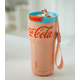 thumbnail image 2 of COCA COLA GERM Termo Clásico Oficial 700ml Frío O Caliente Vaso Térmico Naranja, 2 of 8