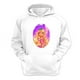 thumbnail image 1 of Polerón Canguro Rapunzel Blanco Talla Xl Unisex, 1 of 1