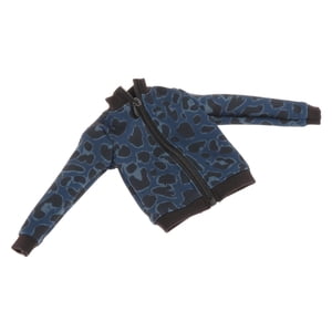 Magideal - 1:6 Impreso Abrigo Tela Miniatura Figura Muñeca Ropa Accesorios Traje Casual Figura Masculina Abrigo Disfraz Para Cuerpo De Figuras Masculinas