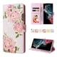 thumbnail image 2 of FOXDOCK Funda Tipo Cartera Floral para Samsung Galaxy S20 Ultra ,Funda con Tapa de Cuero PU, Protección Antigolpes con Ranuras para Tarjetas y Soporte, 2 of 6