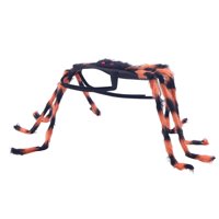 Ioensy - Disfraz De Halloween Para Perros Y Gatos, Cómodo Y Fácil De Usar, Color Naranja, Talla Grande.