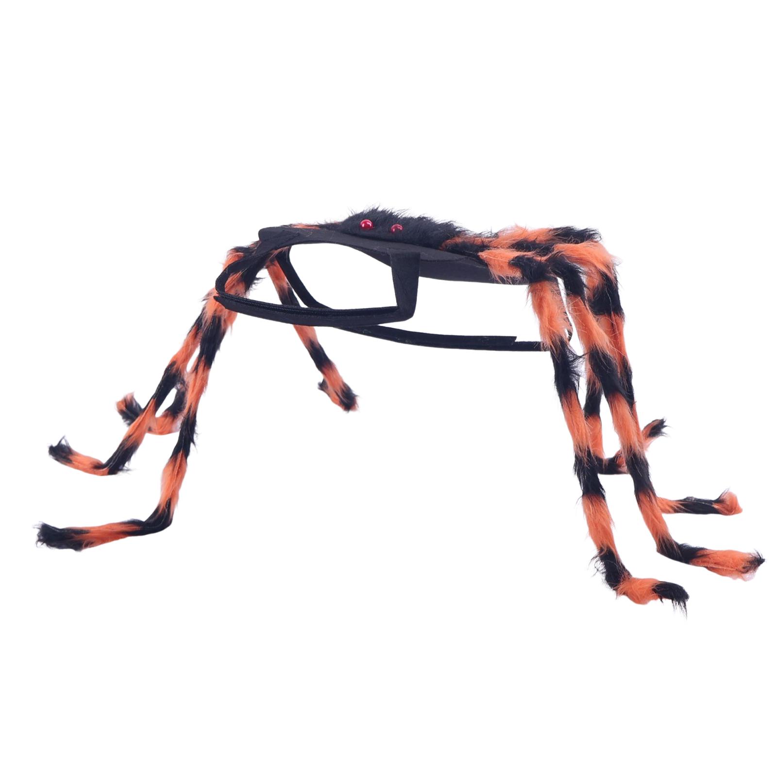 Ioensy - Disfraz De Halloween Para Perros Y Gatos, Cómodo Y Fácil De Usar, Color Naranja, Talla Grande.