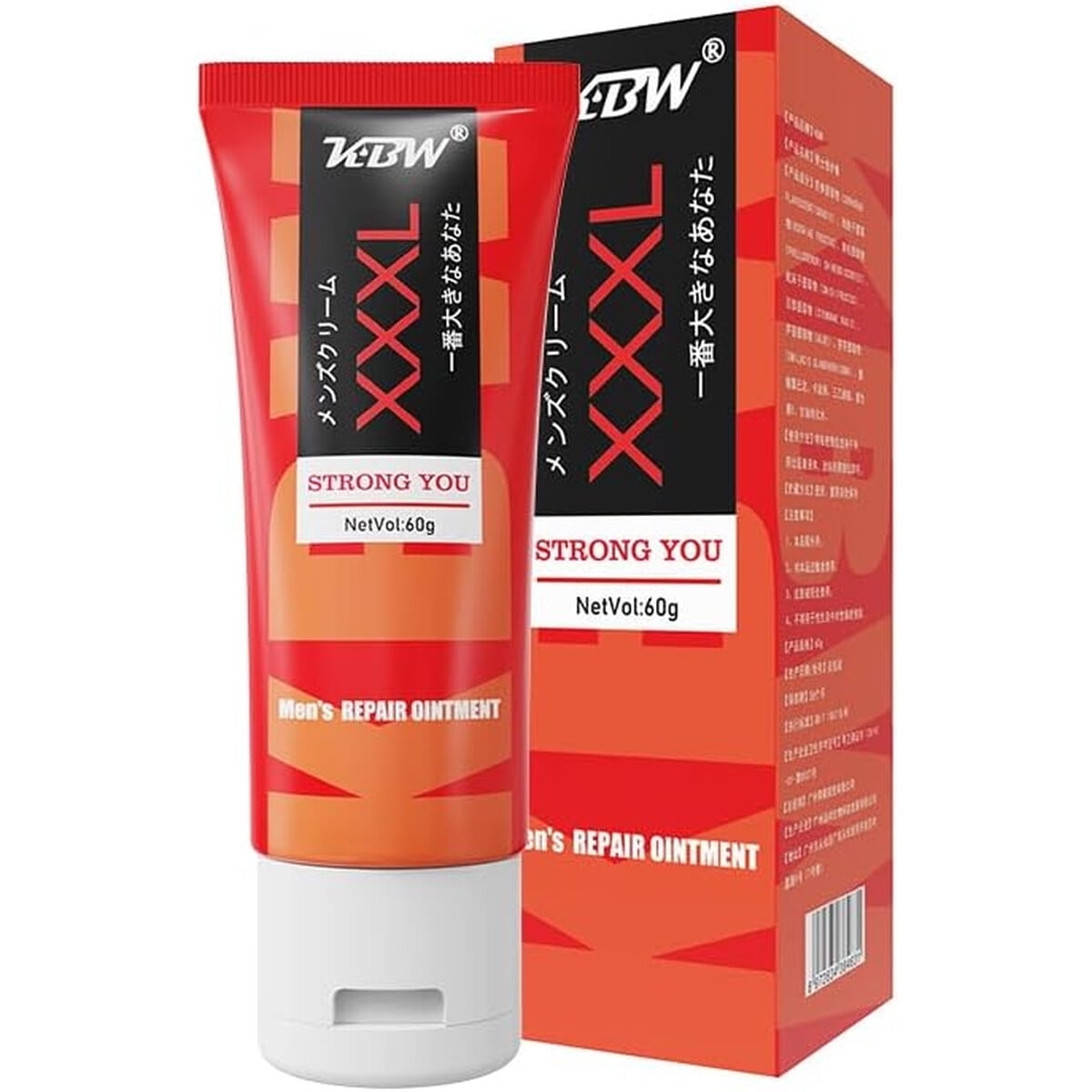 Waheed Kbw Crema Masculina KBW XXXL 60g Gel Herbal Potenciador