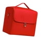 thumbnail image 2 of Bolsa De Maquillaje Organizador De Almacenamiento De Maquillaje A Prueba De Agua Versátil Para Mujeres Y Ni?as Rojo, 2 of 5