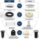 thumbnail image 3 of Kit de interruptores de aire para triturador de basura Etoolcity de acero inoxidable, 3 of 7