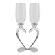 thumbnail image 4 of Copa De Bebidas Copas De Vidrio En Forma De Corazón Para Regalos Diarios De Vacaciones Argent, 4 of 5