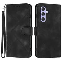 Funda Foxdock Para Samsung Galaxy A16 – Tipo Libro Con Soporte, Billetera, Correa Y Diseño Elegante