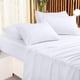 thumbnail image 3 of Juego de sábanas Utopia Bedding Queen de microfibra cepillada, color blanco, 3 of 7