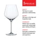 thumbnail image 2 of Juego de 4 copas de vino estilo Spiegelau, color burdeos, 670 ml, cristal, 2 of 8