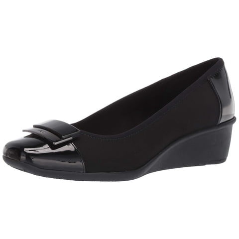 Zapatos Anne Klein Waverly Black Multi Fabric Para Mujer