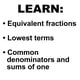 thumbnail image 4 of Juego de matemáticas LEARNING ADVANTAGE Fracciones de dominó equivalentes, 4 of 7