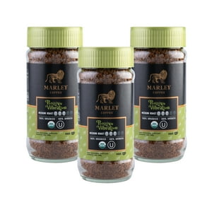 Marley Coffee - Pack 3X Café Orgánico Liofilizado Positive Vibration 100G