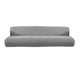 thumbnail image 3 of Funda Elástica Para Sofá Funda Lisa Protector Para Muebles Funda Lavable Para Salón Gris 4 Asientos, 3 of 5