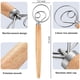 thumbnail image 4 of batidores de cocina, batidor de masa danés, batidor de alambre de acero inoxidable, apto para cocinar, remover, batir (30,5 cm, 33 cm), 4 of 7