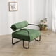 thumbnail image 1 of Living room iron sofa chair, lazy individual chair, balcony leisure chair (Color Green), 1 of 2