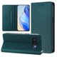thumbnail image 2 of Funda Billetera con Soporte para Google Pixel 9A Bloqueo RFID Plegable Verde oscuro, 2 of 6