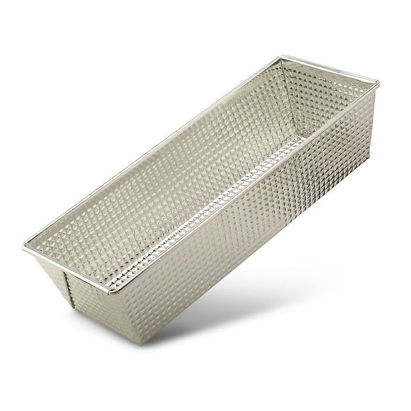 Molde Rectangular 30 Cm 1 Pieza Acero Estañada Plateado, 1 Un