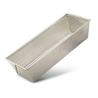 Molde Rectangular 30 Cm 1 Pieza Acero Estañada Plateado 1 Un Ilko