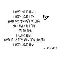 Rienda Libre Graphics - Decomural I Need Your Love Calvin Harris Ws-34089